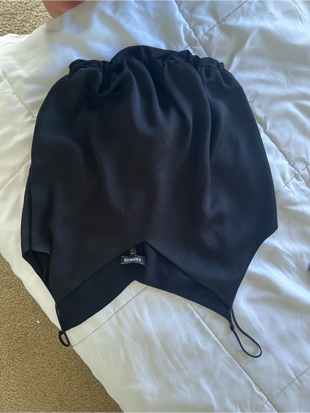 Express Black bodysuit tank top